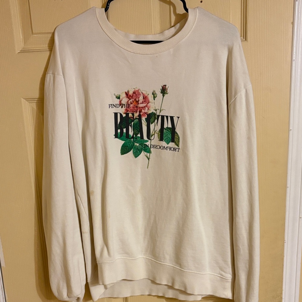 Seek Discomfort Crewneck